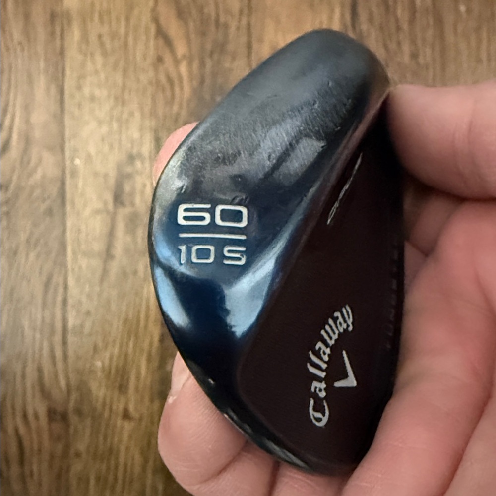 USED Callaway Opus Platinum Blue S Grind 60*  wedge head only - Picture 5 of 5